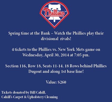 Phillies Cyber Auction April 2014